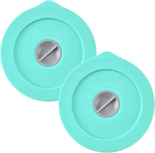 Vista 27 de Tapas de repuesto para Pyrex 7200-PC de 2 tazas, tapa de cobertura de almacenamiento redonda de silicona para tazón de vidrio Anchor Hocking Beige 4