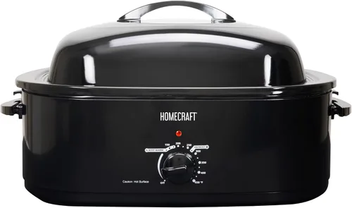 Vista 10 de HomeCraft HCTSC15SS Olla de cocción lenta de acero inoxidable de 3 estaciones de 1.5 cuartos ovalada para buffet, con tapa y reposa cucharas