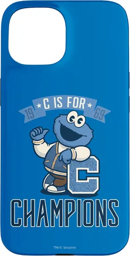 Vista 6 de iPhone 16 Sesame Street Cookie Monster C es para Champions Case