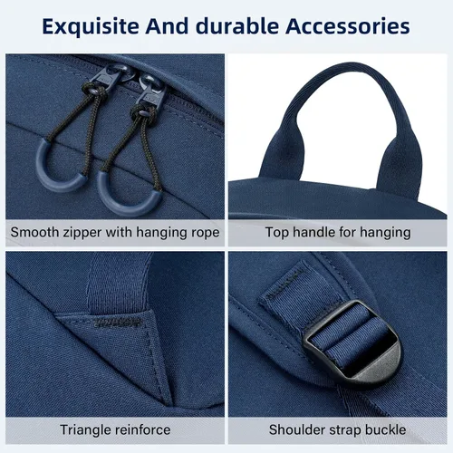 Vista 4 de Mochilas informales, Azul marino, Mochilas Daypack