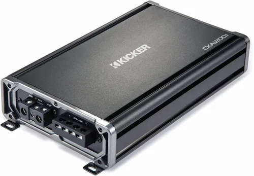 Vista 2 de Kicker CXA1200.1 Amplificador de subwoofer de coche mono clase D de 1200 vatios CX Series amp for massive low-end punch, efficient cool-running