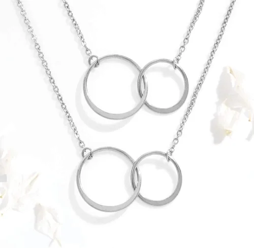 Vista 2 de Dear Ava Collar de regalo para mujeres y niñas, colgante de joyería moderna ajustable, idea de regalo de amor para ella con tarjeta sincera, regalos