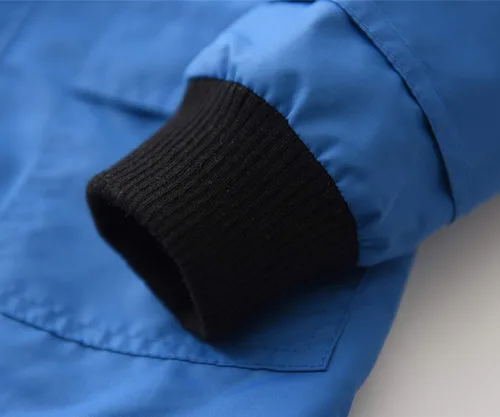 Vista 6 de Hiheart - Chaqueta infantil para la lluvia, con capucha y forro de algodón, impermeable