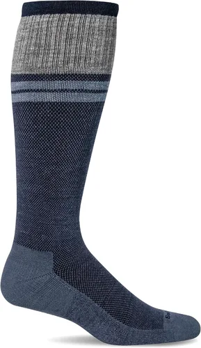 Vista 4 de Sockwell Calcetines de compresión graduados Sportster para hombre Azul marino