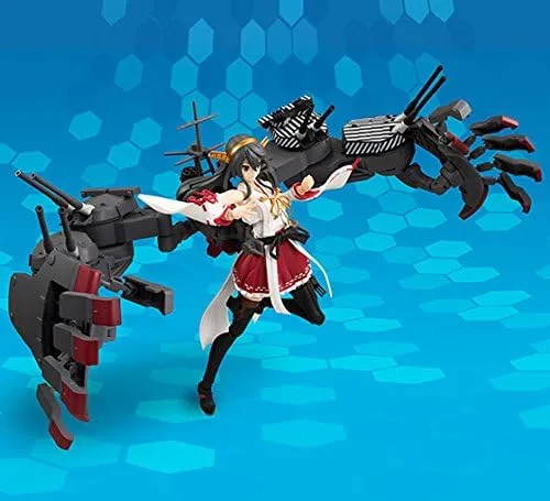 Vista 4 de Bandai Tamashii Nations AGP Kan Colle Haruna Kaini "Kankolle" Figura de acción