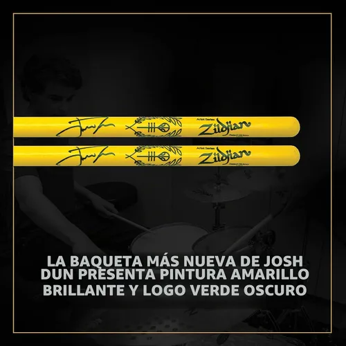 Vista 7 de Avedis Zildjian Company Josh Dun Artist Series - Baquetas Trench