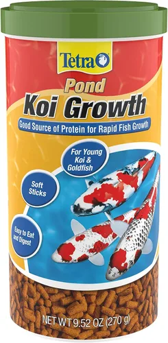 Vista 8 de Tetra Pond Koi Growth 4.85 libras, palitos blandos, alimento para peces de estanque