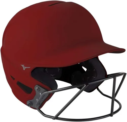 Vista 22 de Mizuno Casco de bateo de sóftbol F6 Fastpitch para adultos con máscara