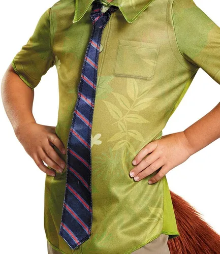 Vista 4 de Disfraz de Nick Wilde de Zootopia de Disney, marca Disguise, M7-8, Verde