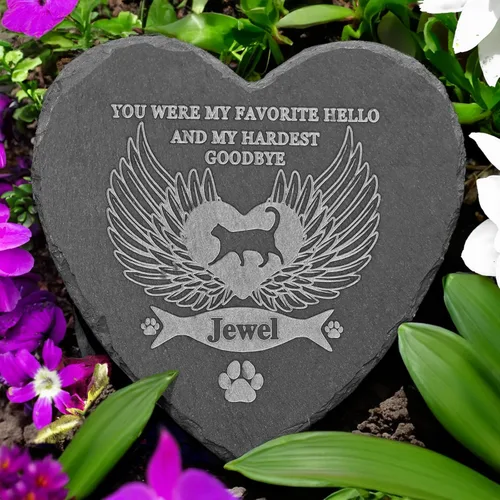 Vista 12 de Piedras conmemorativas para mascotas para gatos, regalos para gatos por pérdida de gato, regalo de condolencia, regalo conmemorativo por duelo