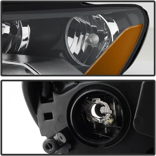 Vista 3 de ACANII - Para [modelo halógeno] 2012 2013 2014 2015 Volkswagen Passat faros delanteros reemplazo conductor y pasajero