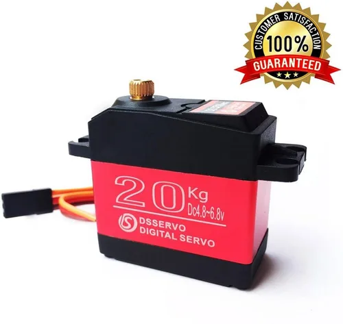 Vista 2 de Servo Digital de 20KG (44.1 lbs) de Alto Torque con Engranaje de Metal Completo Impermeable para Modelo RC DIY, DS3218MG, Ángulo de Control 270°