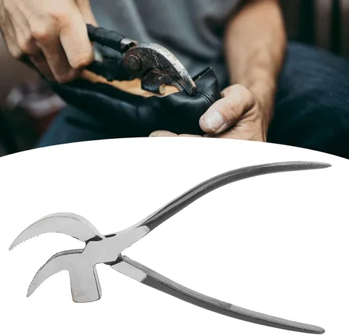 Vista 4 de Jeanoko Alicates de cintura Herramientas de zapatos de cuero duradero Herramienta de artesanía Alicates para la fabricación de zapatos Zapateros