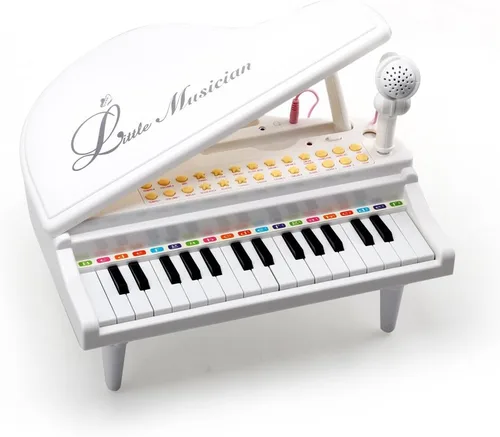 Vista 11 de Amy&Benton - Piano de juguete para bebés niña o niños pequeños, regalo de cumpleaños para niños de 1, 2, 3 o 4 años, rosa
