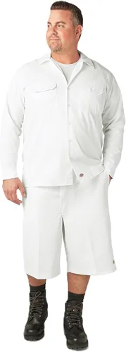 Vista 32 de Dickies Camisa de trabajo de manga larga para hombre Air Force Blue V1