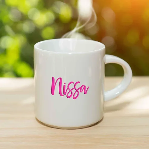 Vista 3 de Nissa Taza de café – Taza de cerámica personalizada con nombre, taza personalizada, regalo personalizado de cumpleaños/Navidad, regalo