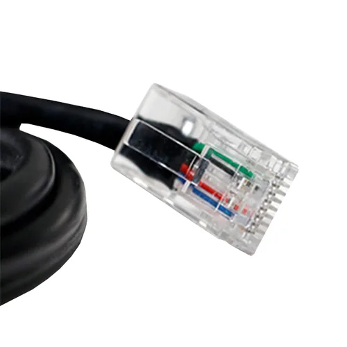 Vista 5 de APG Cable de interfaz de impresora CD-101A Cable para conexión de cajón de efectivo a impresora 1 x RJ-12 macho - 1 x RJ-45 macho Se conecta