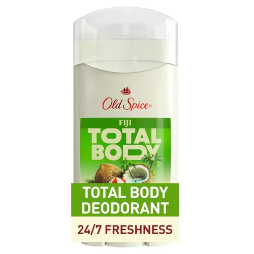 Vista 14 de Old Spice Desodorante en barra de cuerpo entero para hombres, sin aluminio, cereza negra + aroma a borbón, protección contra olores 24/7, frescura