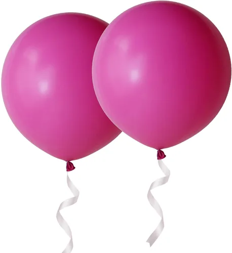 Vista 13 de Globos redondos gigantes de 24 pulgadas, paquete de 10 globos de látex negro para sesiones de fotos, bodas, baby shower, decoraciones de fiesta