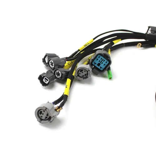 Vista 7 de Kessocco Arnés de cableado del motor CNCH-OBD2-1 CNCHOBD21 Arnés de motor compatible con Civic Acura Integra B16 B18 D16 OBD2 Budget D & B-Series