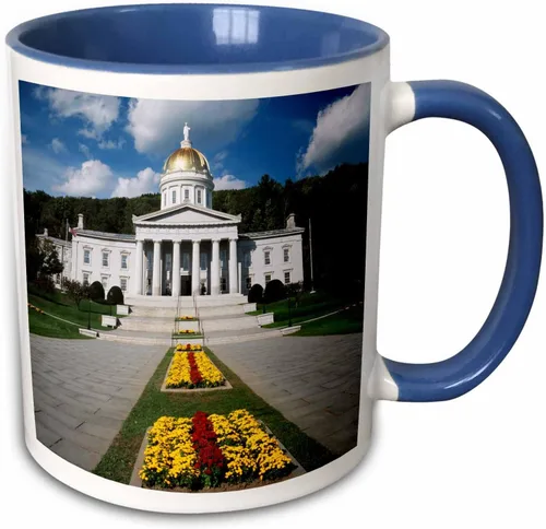 Vista 12 de 3dRose Danita Delimont – Capitol Edificios – State Capitol Edificio, Montpelier, Vermont, EE. UU. – us46 wbi0055 – Walter Bibikow – Tazas