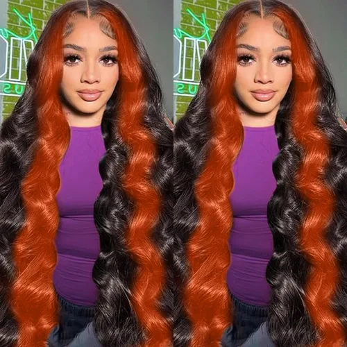 Vista 9 de Pelucas de cabello humano con encaje frontal 360 con cabello de bebé, pelucas de encaje frontal HD, densidad del 200%, pelucas de encaje frontal 360