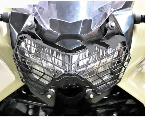 Vista 5 de Funda protectora de faros delanteros para Kawasaki para KLR 650 2021-2023, accesorios de motocicleta, protector de faro delantero, protector