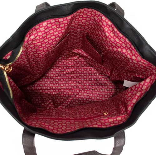 Vista 6 de Badgley Mischka Rose XL Bolsa de viaje de cuero vegano