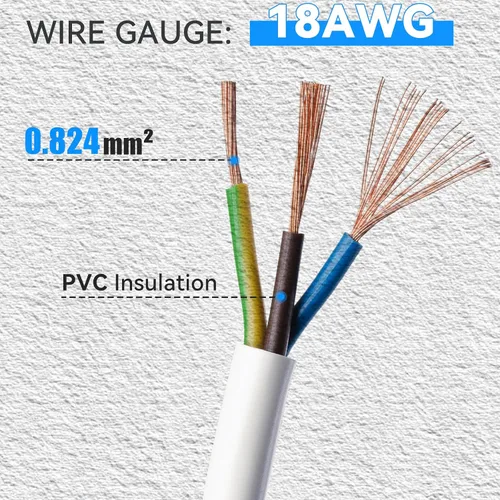 Vista 5 de SHOPLED Cables de extensión de 4 pies para luces LED T5 T8, cable de conexión macho a hembra de 3.9 ft para luces LED de tubo integrado enlazable