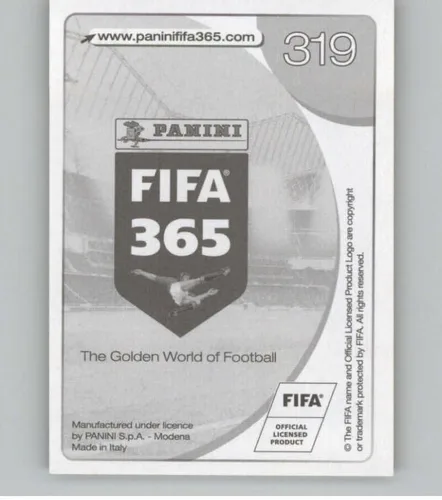 Vista 2 de Pegatinas de Panini FIFA 365 2016-17 #319 Sven Bender Borussia Dortmund - Adhesivo oficial de álbum de fútbol en estado crudo (NM o mejor)