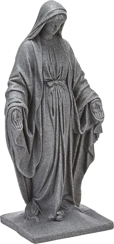 Vista 10 de Emsco Group 92246 Estatua de niño soñando despierto – Aspecto natural – Hecha de resina – Ligera – 40 cm de altura para jardín, BRONCE