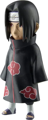 Vista 2 de Toynami Naruto Shippuden - Figura de Mininja serie 1 – Itachi con licencia oficial – aproximadamente 4 pulgadas