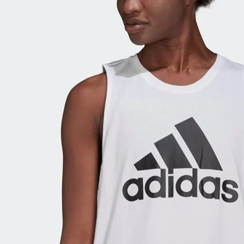 Vista 5 de adidas Camiseta sin mangas con logotipo grande Essentials para mujer