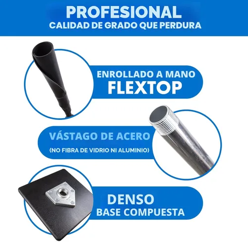 Vista 6 de Tanner Tee The Original Batting Tee – Tee de bateo profesional ajustable para béisbol y softbol, eje de acero, base compuesta, parte superior