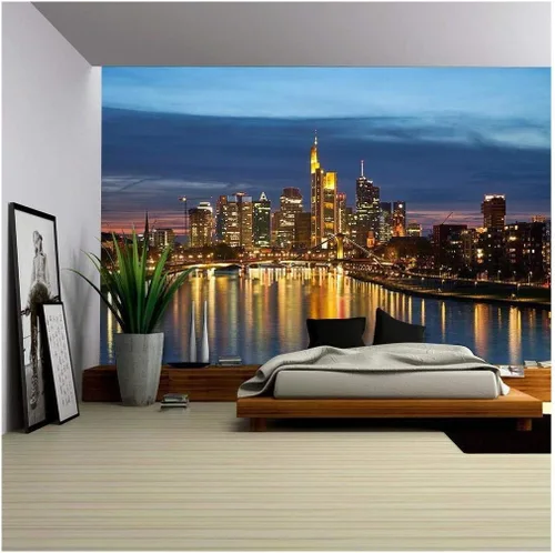 Vista 10 de wall26 - Olas azules del océano - Mural de pared extraíble Papel pintado autoadhesivo grande - 66x96 pulgadas obra de arte 01