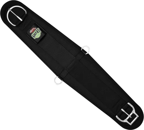 Vista 17 de Weaver Equine Weaver Leather Smart - Cincha de caballo con forro de fieltro, hebilla de acero inoxidable enrollada, circunferencia de caballo Negro