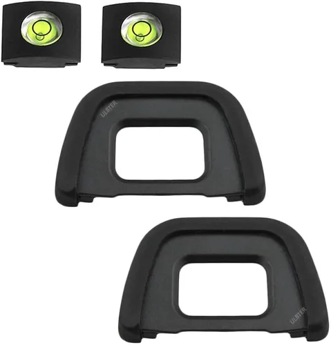 Vista 7 de D90 D7000 Eyepiece Eyepiece Eye Cup DK-21 para Nikon D750 D610 D600 D300 D200 D80 D70 D50 visor de cámara, cubierta de ocular ULBTER y cubierta