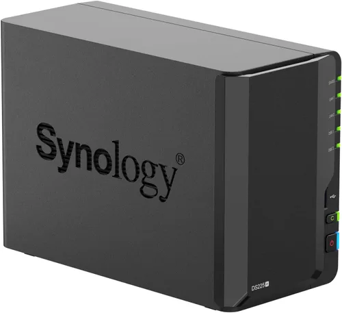 Vista 8 de Synology DiskStation DS225+ de 2 bahías (sin disco)