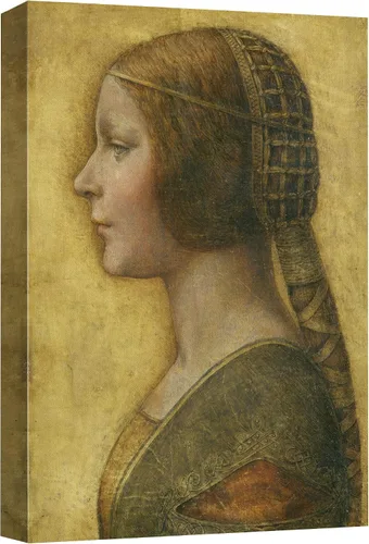 Vista 34 de wall26 Lienzo impreso para pared, diseño de Salomé y San Juan Bautista, por Solario, Historia del Renacimiento, ilustraciones de bellas artes, arte