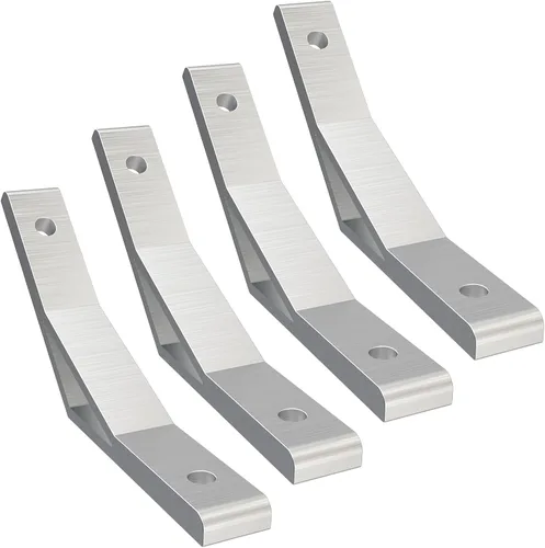 Vista 8 de 4 unids 45 grados/135 grados 2020 esquina soporte de conexión para perfil de extrusión de aluminio serie 2020 (45 grados)