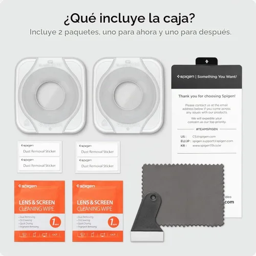 Vista 8 de Spigen Protector de pantalla de vidrio templado [GlasTR EZ FIT] diseñado para Galaxy Watch FE / 5/4 (1.575 in) - Paquete de 2