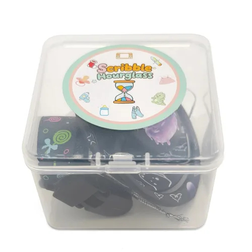 Vista 7 de Lindo chupete jumbo – Alivio del sueño y el estrés con diseño de murciélago de gelatina, clip y funda reutilizable – Adorable murciélago negro