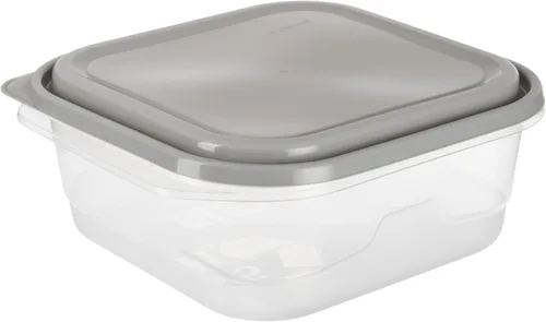 Vista 4 de GoodCook EveryWare - Recipiente cuadrado extra grande para almacenamiento de alimentos, paquete de 2, sin BPA