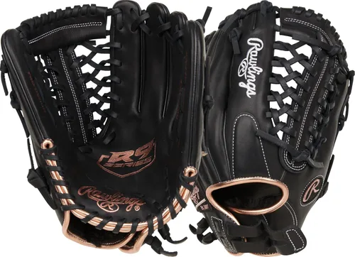 Vista 12 de Rawlings Guantes de sóftbol R9 Fastpitch Tamaños 11.5 a 13 pulgadas Múltiples estilos
