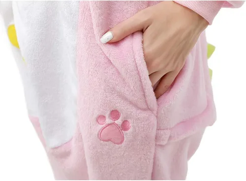 Vista 7 de Afoxsos Pijama de dinosaurio verde para mujer, disfraz de cosplay