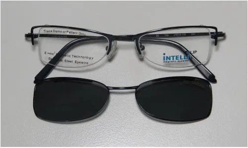 Vista 3 de Elite Eyewear Intelli Clip 739 - Gafas de sol de medio borde para hombre y mujer