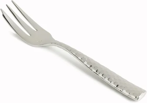 Vista 15 de Fortessa Lucca - Cubiertos facetados de acero inoxidable 18/10, cuchara de postre/sopa, 7.1 pulgadas, juego de 12, dorado cepillado Oro cepillado