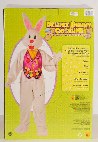 Vista 8 de Rubie's Costume Co - Disfraz de conejo de mascota para hombre