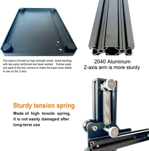 Vista 7 de Máquina de Prensado de Calor Vertical 3DZWMAN, Herramienta de Inserción de Conjunto de Calor, Insertos de Latón para Impresión 3D, Punta
