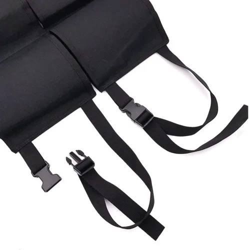 Vista 4 de Organizador de almacenamiento para 3 pistolas, rifles, escopetas en automóviles, camiones y SUV para caza, deportes, camuflaje para almacenamiento